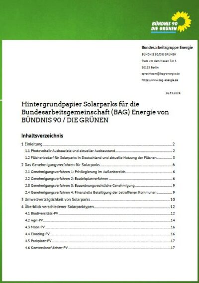 Photovoltaikanlagen auf Dächern und Freiflächen sind für die Umsetzung der Energiewende unabdingbar